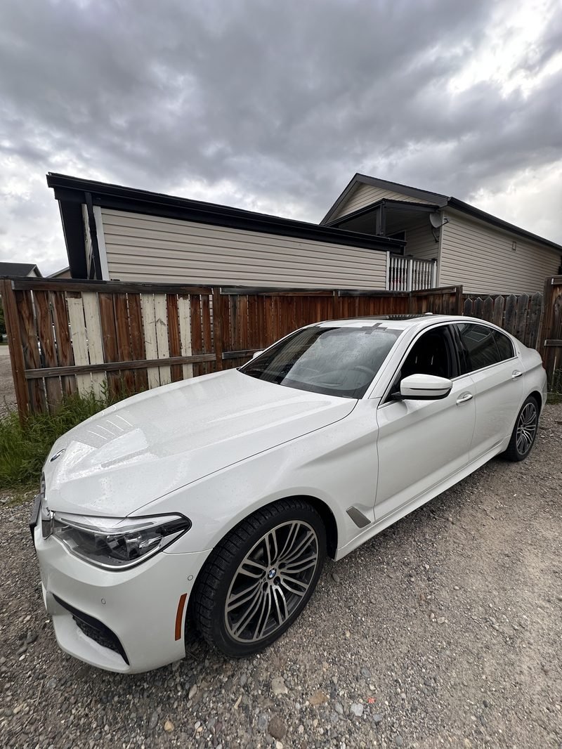 BMW 5 Series. Done and checked before handover.