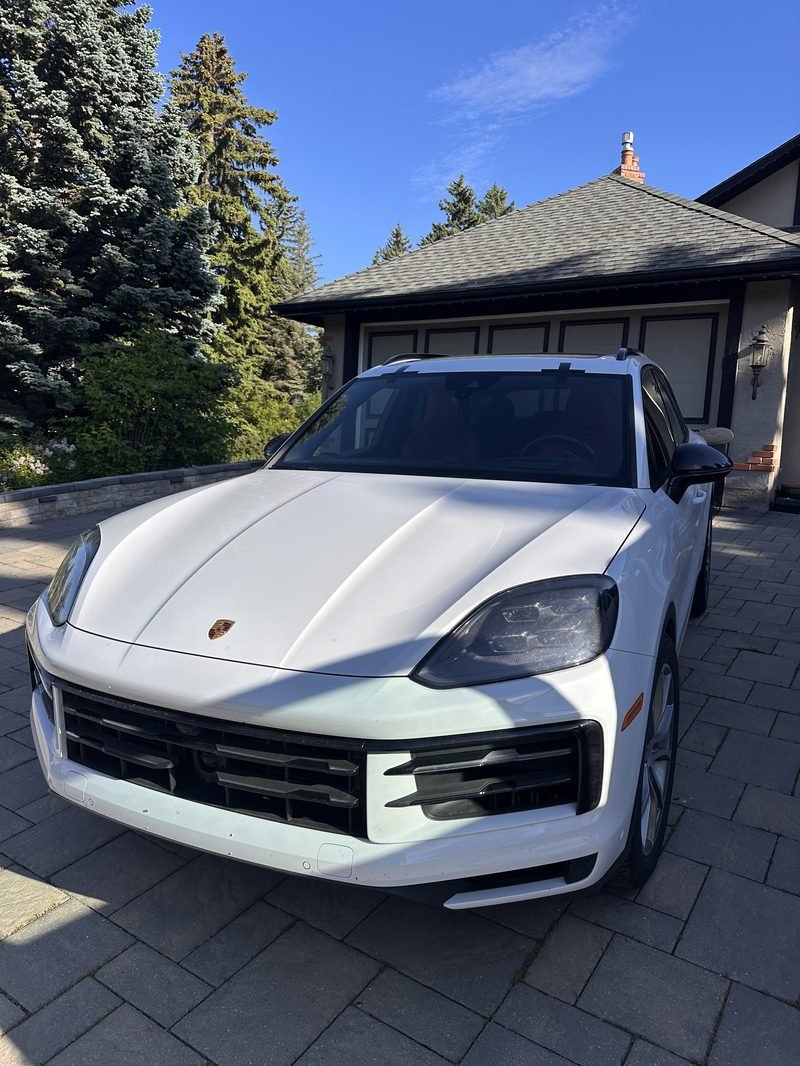 Porsche Cayenne. Finished and checked.